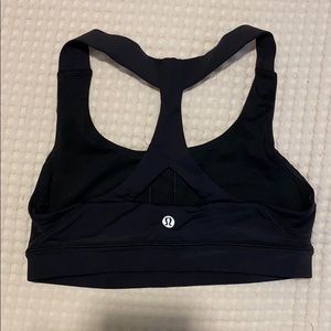 Lululemon black sports bra